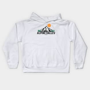 Alpine Valley ohio Kids Hoodie